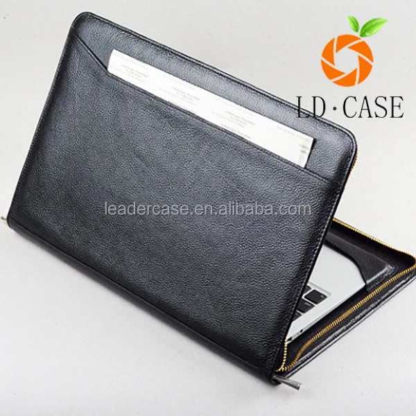 
Guangzhou wholesale business men laptop leather case briefcase for macbook pro retina 13 15 inch 