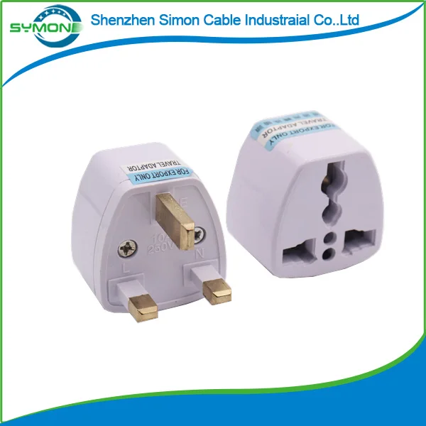 
CE universal travel adapter 2pin plug converter USA plug 