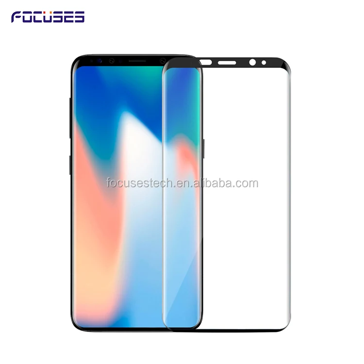 Акция! 2018 3D Изогнутые стекло для Samsung Galaxy S9 закаленное стекло экрана