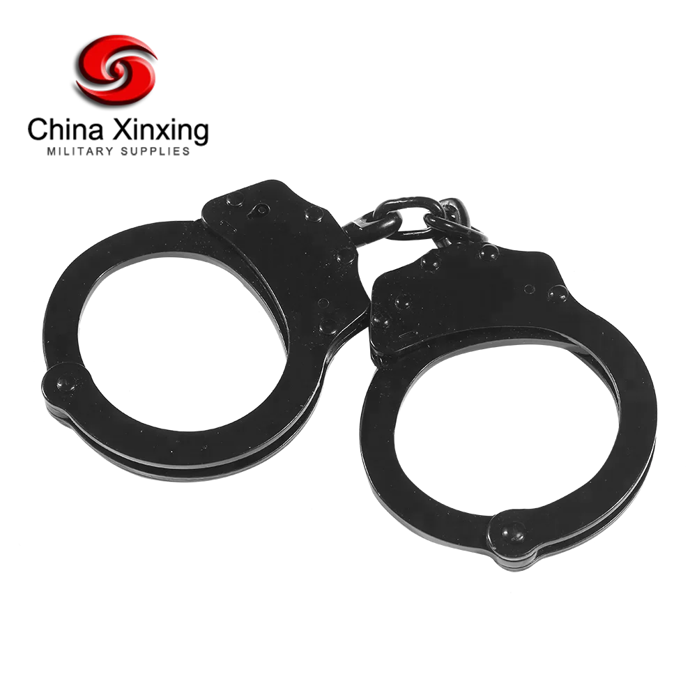 Xinxing наручники HL07 из углеродистой стали с двойной блокировкой для правоохранительных органов