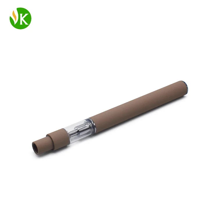 Custom logo 0.5ml glass tank ceramic coil cartridge 400mah disposable vape pens