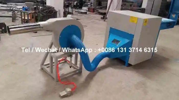 fiber opening filling machine pillow making machine