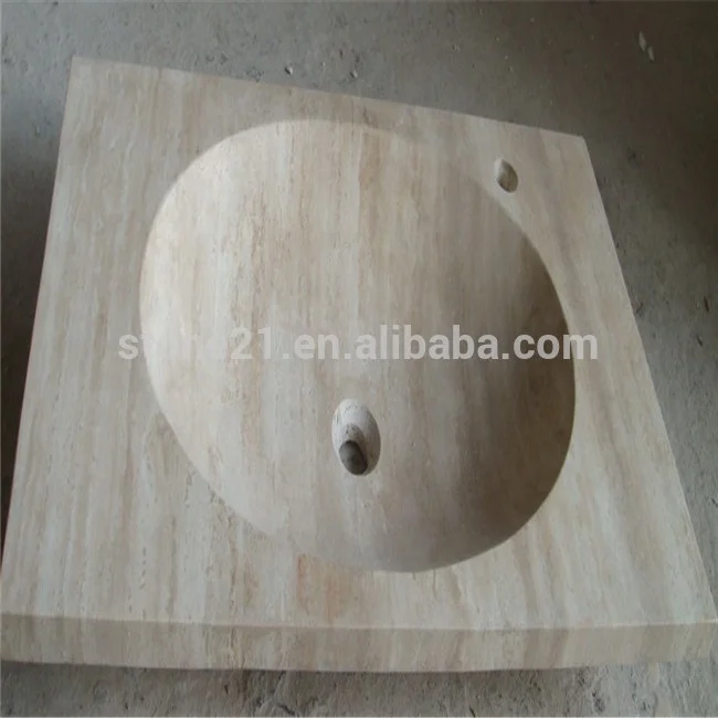 quarry owner basin stone for garden wash basin with pedestal