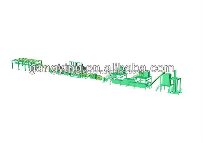 Bottle Flakes to Fiber Production Line
