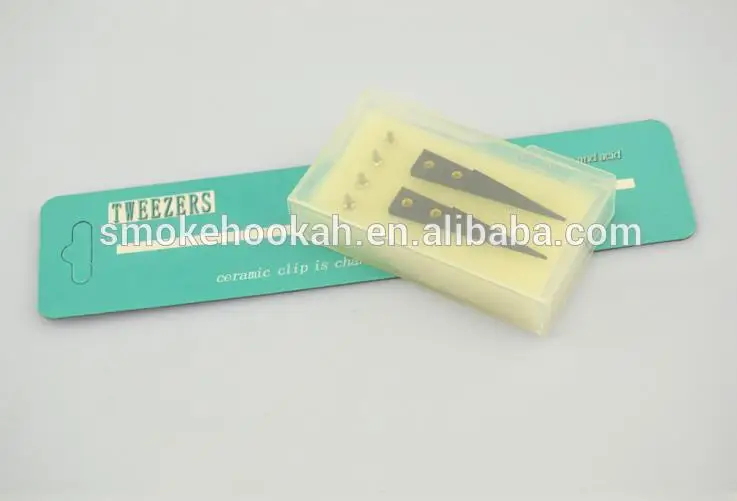 Ceramic Tweezers from smokehookah factory Heat Resistant coil build Ceramic tips tweezers vape bands 2015