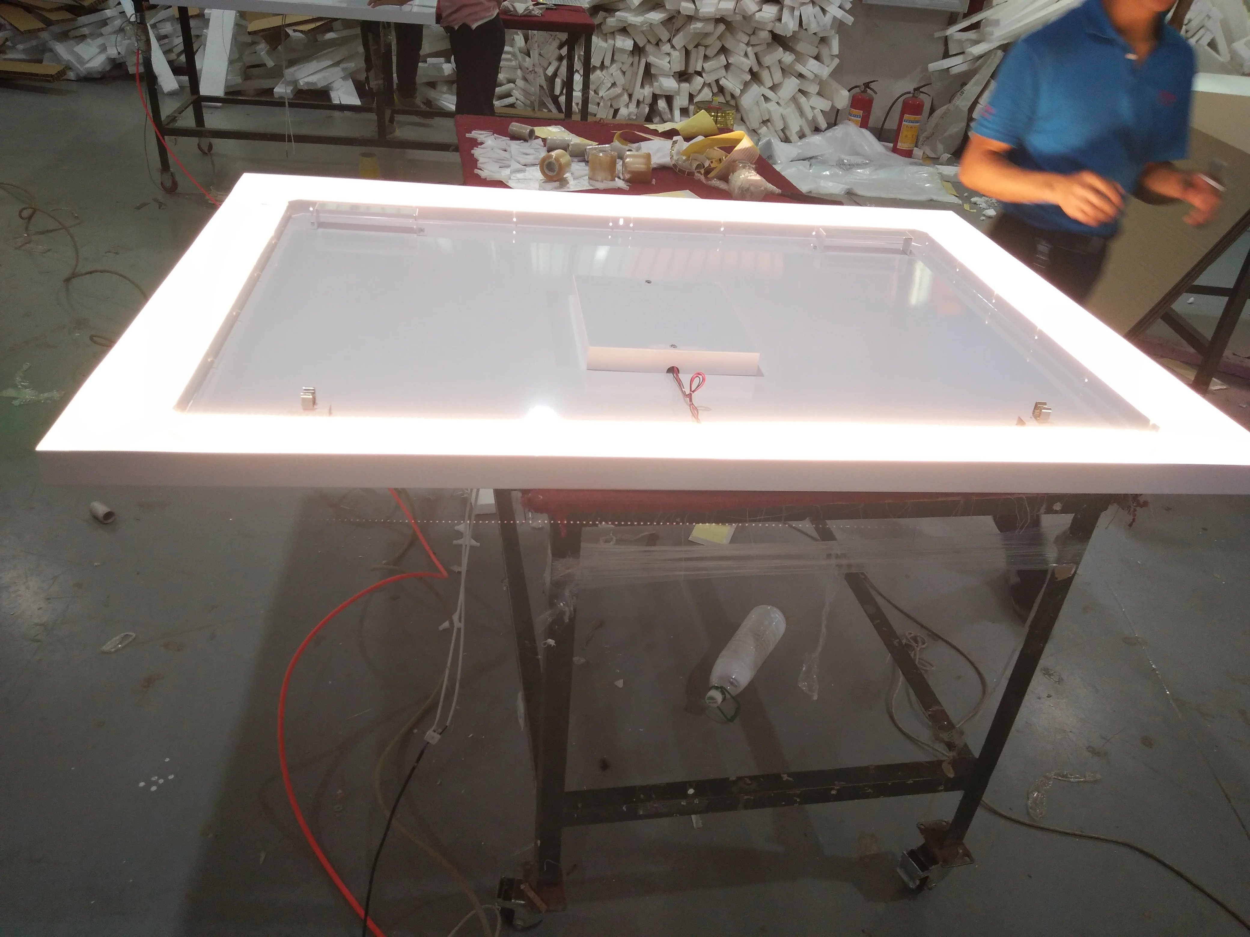 High Quality Home Decoration Hotel Luxury Mirror with Night Light