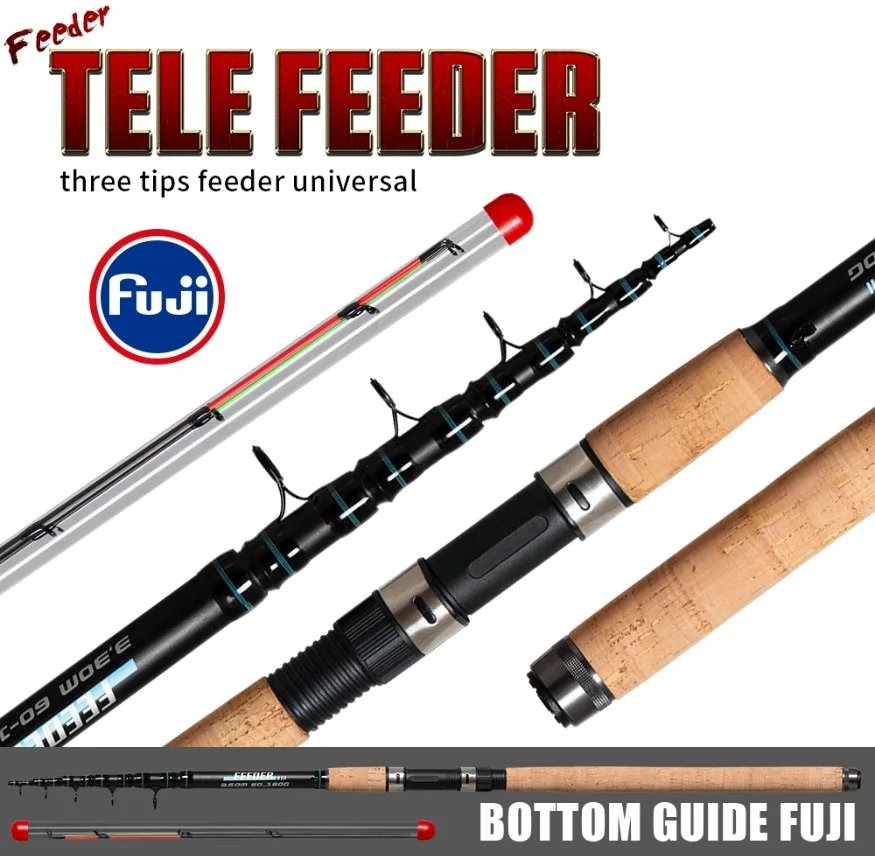 Carbon  Carp Fishing Rod Feeder 3.0m 3.3m 3.6m 3.9m telescopic rod