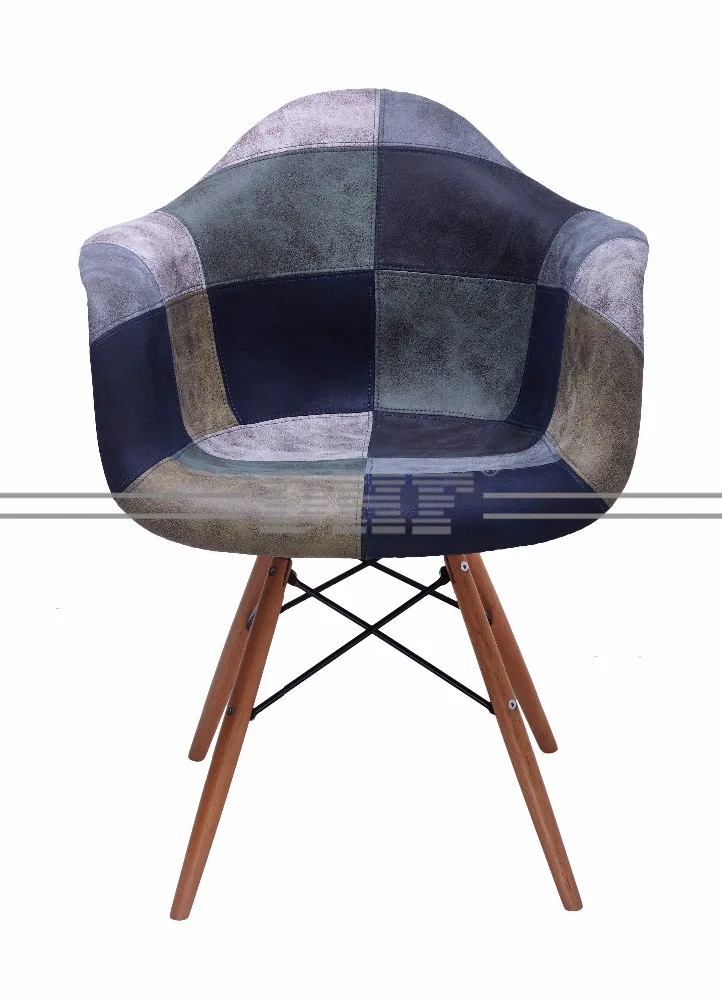 Новые модные дешевые, но качественные удобные гостиная ткань пластиковый стул