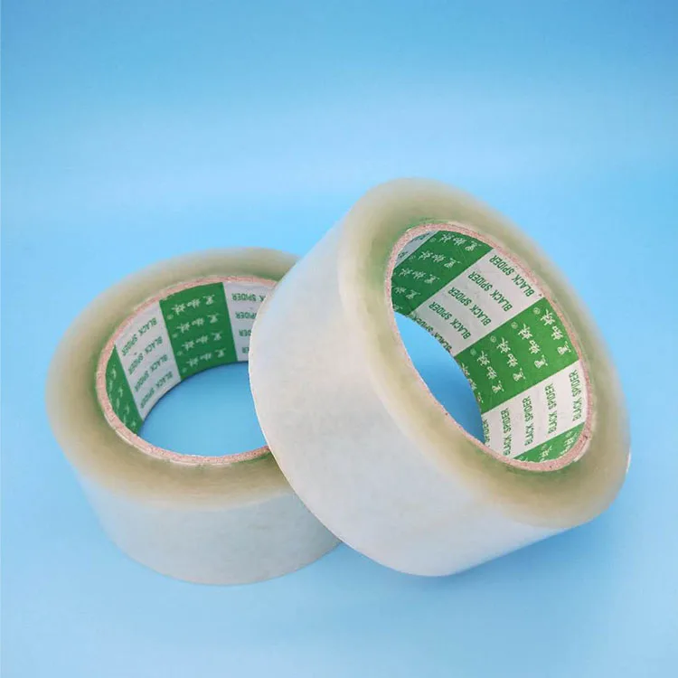 2018 March Expo Selected Supplier BOPP Tapes custom size 40mic/42mic/45mic BOPP Adhesive Tape Jumbo Roll shipping packaging tape