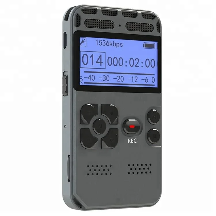 Noise Filtration Professional Chip 8G 16GB 32GB  Handhold V35 Mini Digital Voice Recorder for Personal Use