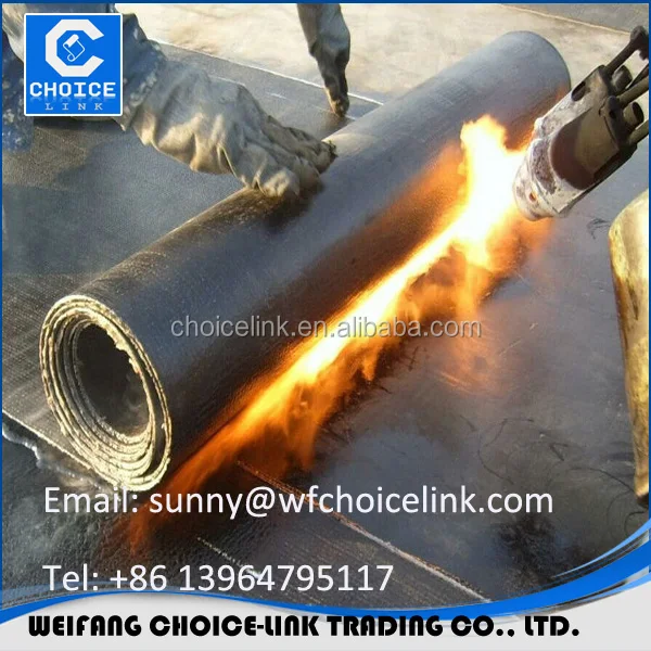 
SBS bitumen modified torch down rolls 