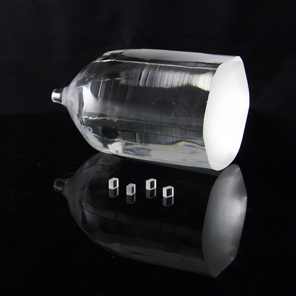 Yb CaF2 laser crystals