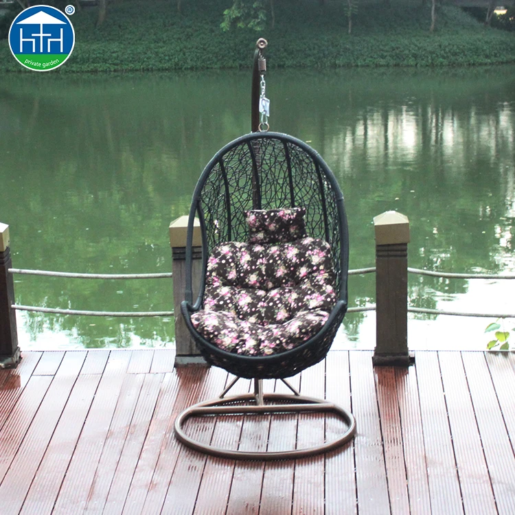Hanging Swing Chair Patio Basket Swing Chair,Rattan Egg Hanging Chair