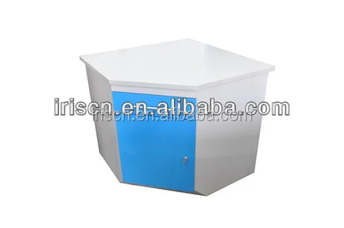 Double person Corner Dental Workstation EM-LT5D dental bench dental technician table