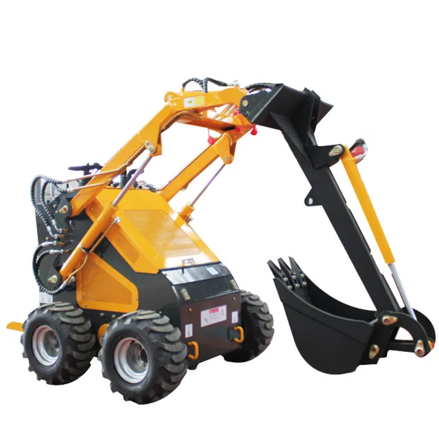 hysoon mini digging machine Mini skid steer loader for hotsale