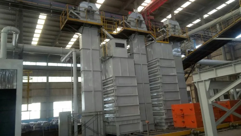 
High efficiency VPC V process molding line 