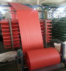 Polypropylene plastic woven sack roll for potato carrot onion garlic bag