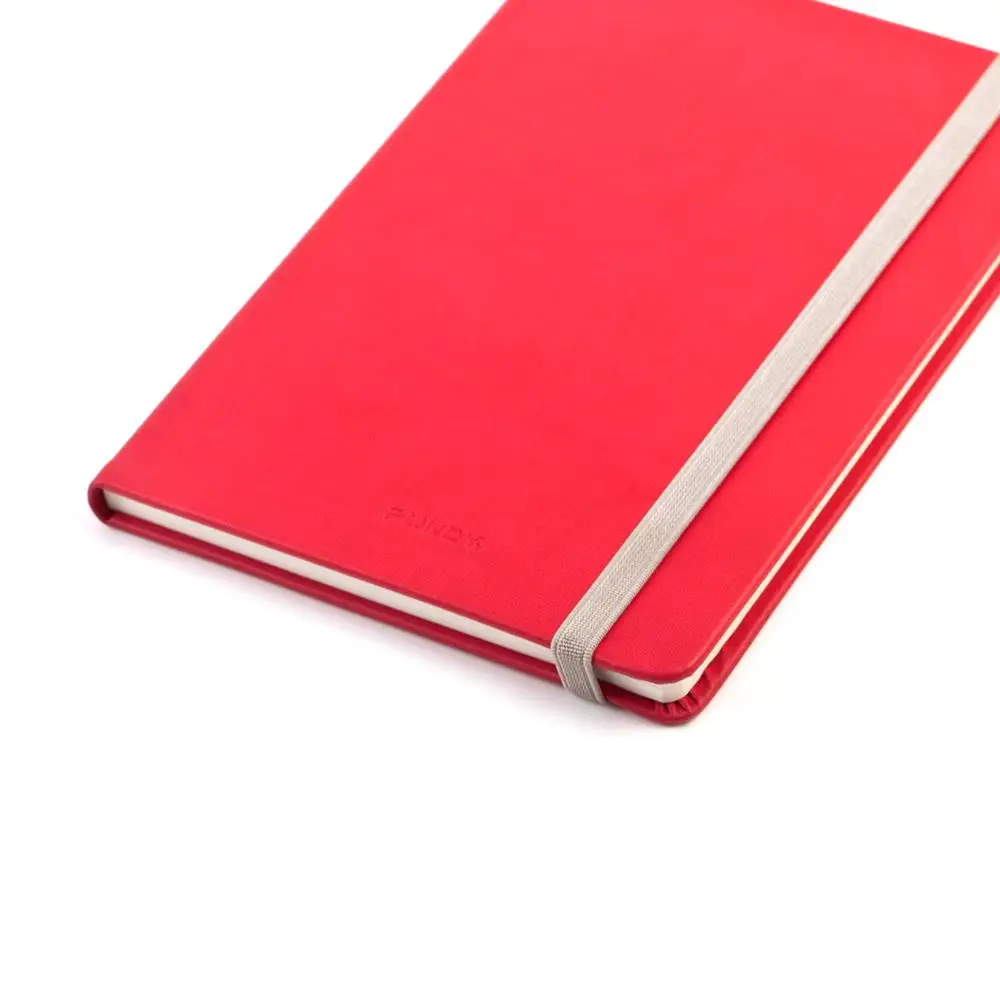 custom business notebook printing with rubber band