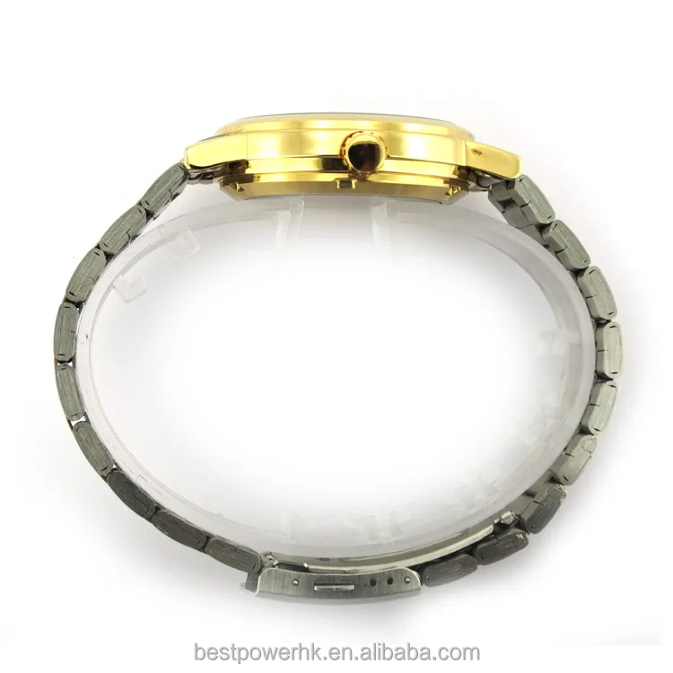 Newest Luxury Stainless Steel Golden Case Mechanical automatic Skeleton Men Watch 2019