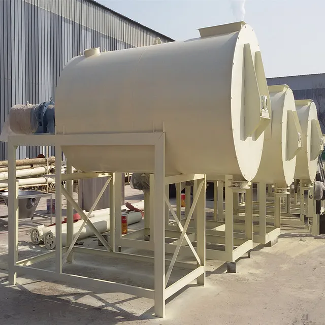 Factory supply dry premix putty powder ribbon mixer