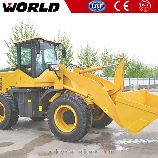 Chinese Mini 2Ton 1.2m3 with A/C Cabin Wheel Loader