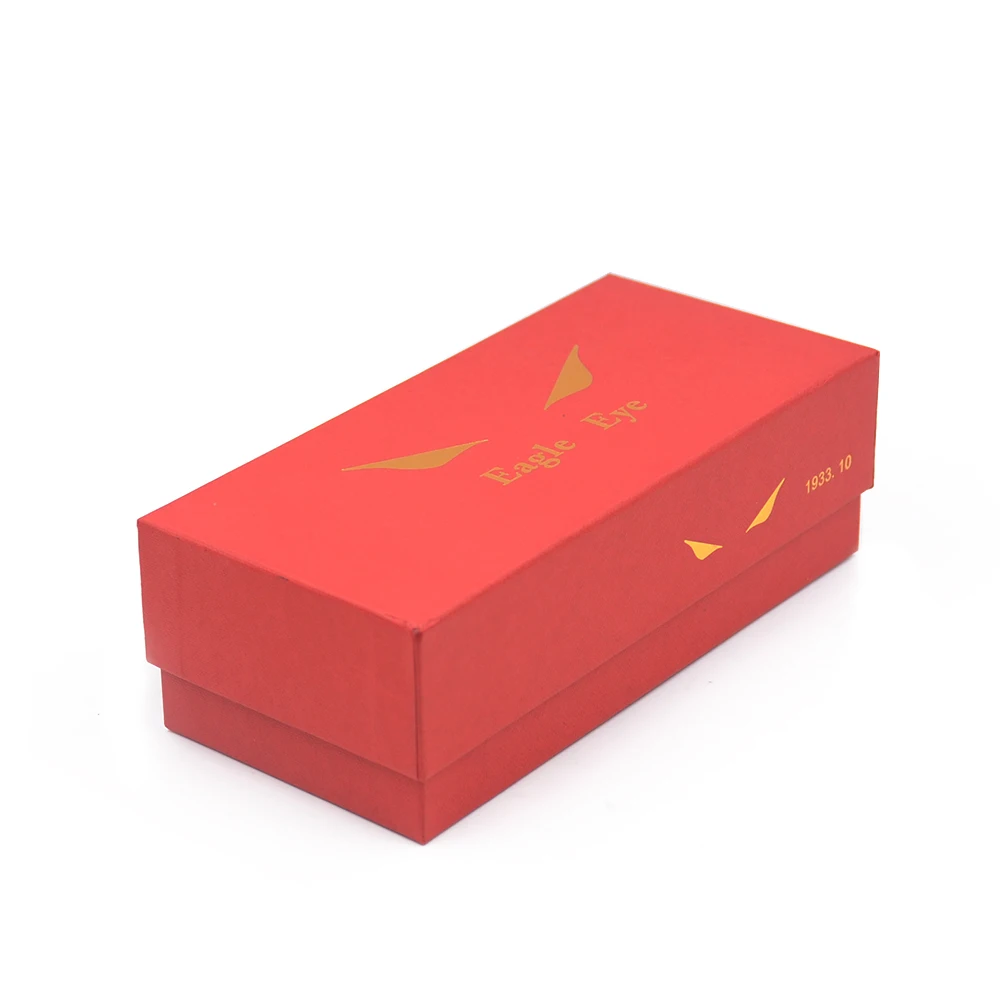 Wholesale Free sample custom logo cardboard Paper packaging box Case for sunglasses gift Bracelet Necklace