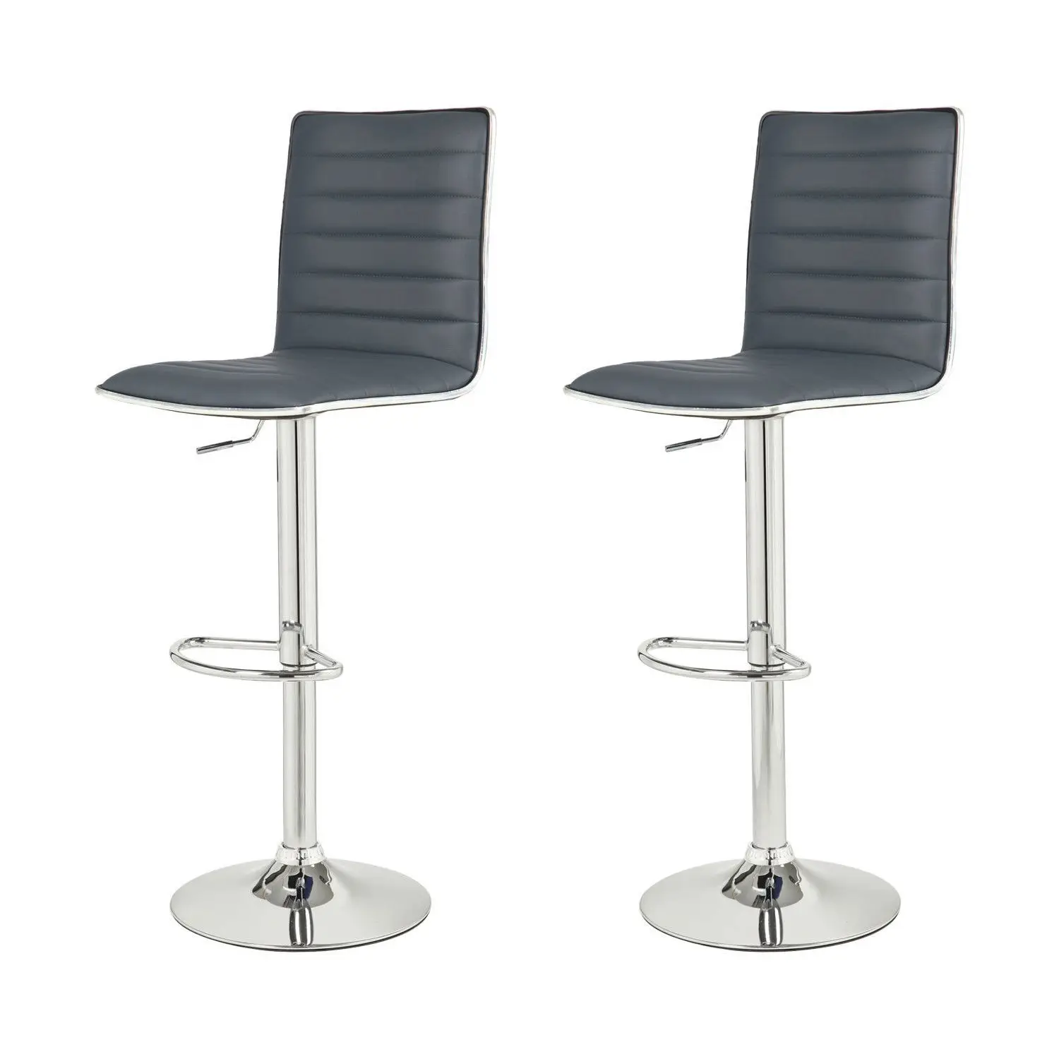 
Bar Stools Leather Modern Hydraulic Swivel Barstools 
