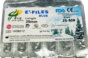 Стоматологические E + напильники синие/Золотые для двигателя стоматологические с возвратно-поступательным движением один напильник