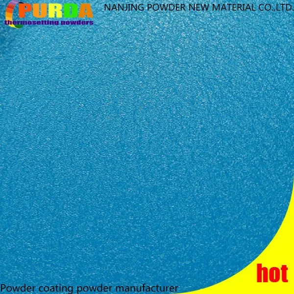 Хай лагуна блю текстуры электростатического распыления порошковая краска