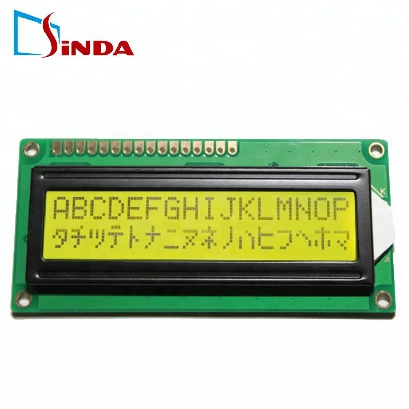 Standard lcd display 16x2 character small lcd liquid crystal display module