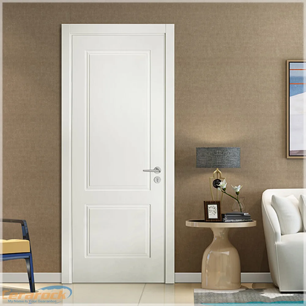 Cerarock hot sale PVC MDF  wooden interior door for rooms, hotel, hospital, buildings