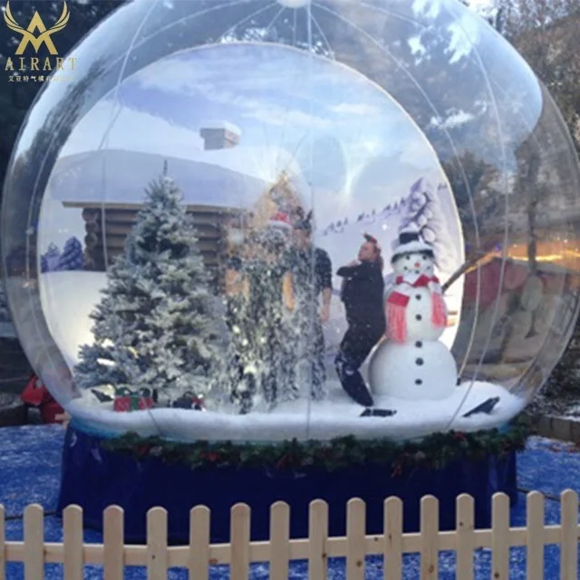 Гигантский Рождественский праздничный надувной шар для продажи
