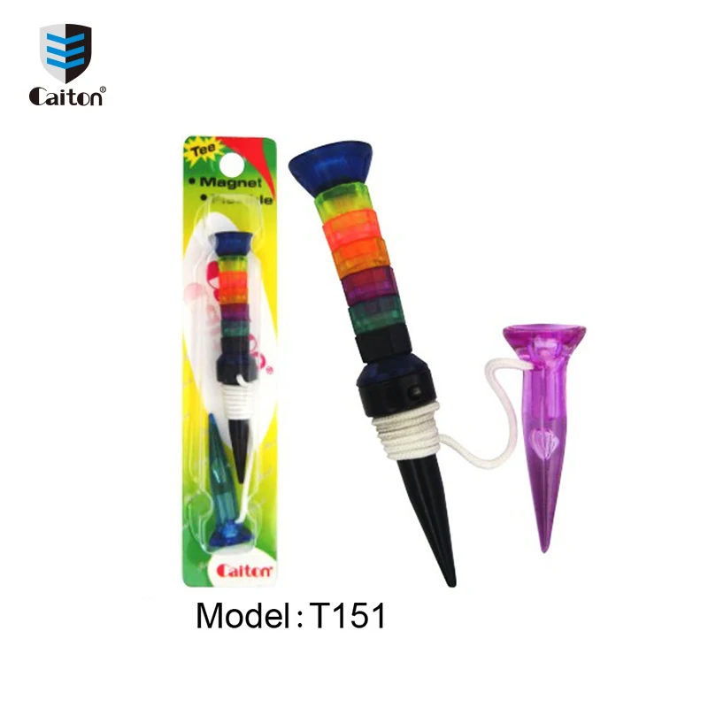 Fashional Brand Caiton New Design Hot Sale Refined Counter Golf Tee, Golf Tee with Score Manufacturer
