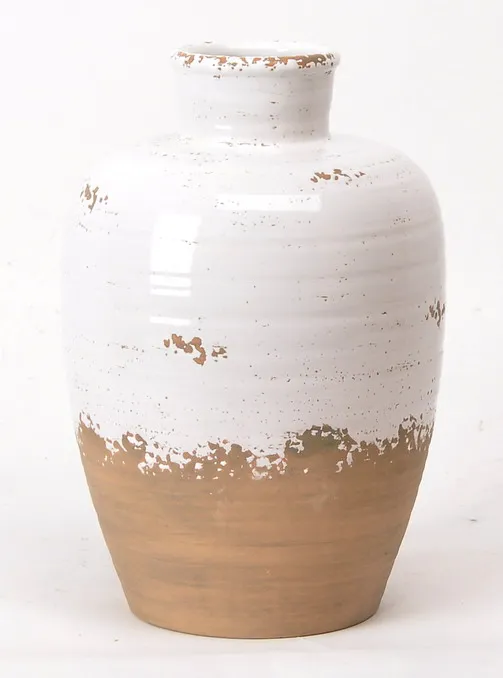 Retro style bulk big chinese floor standing ceramic home goods floor vases