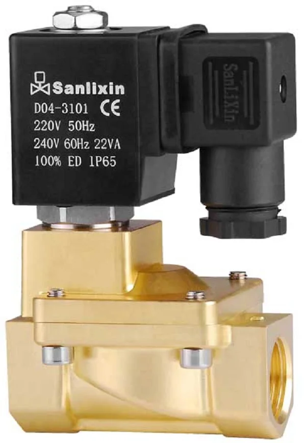 SLP Brass Series 2/2way Pilot Operated Solenoid Valve