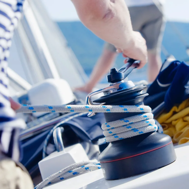 High quality 16mm double braided polyester marine rope