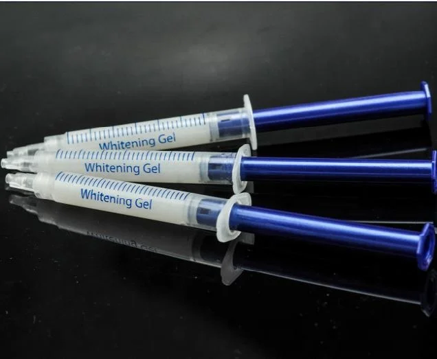 
35%Carbamide Peroxide Dental whitening gel kit Teeth Whitening Dual Syringe Gel 
