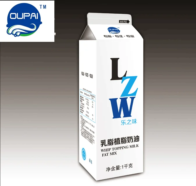 
Healthy Non Dairy whipping cream 