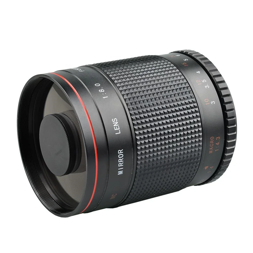 F 500 мм F/8 телефотографический объектив для камеры с зеркальными линзами D3100 D3200 D3300 D3400 D5100