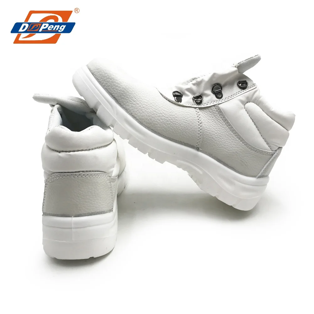 wholesale white Genuine Leather Safety Esd Shoes High Quality Antistatic Safety Boots ESD Cleanroom Shoes