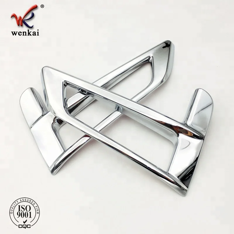 Front Fog Light Lamp Cover Garnish ABS Chrome Car Accessories For Nissan Serena C27 2016-2018