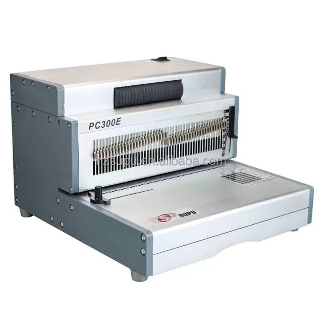 Printing shop Electric Hardcover Spiral Binding Machine