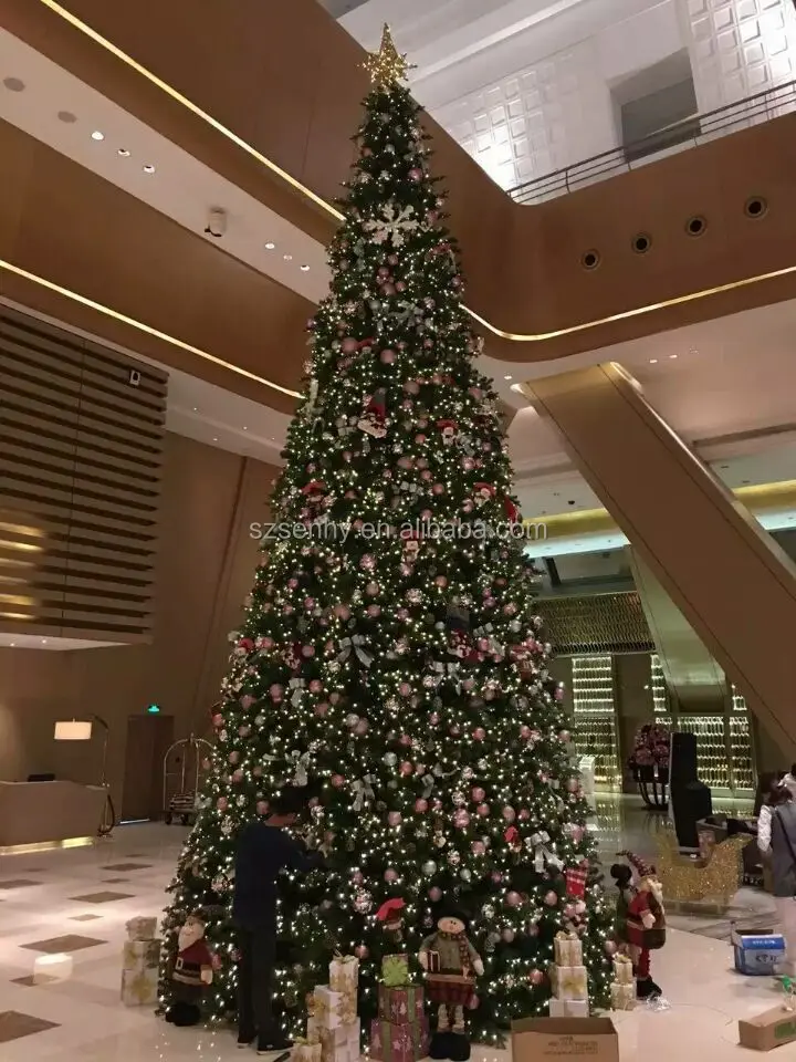 arbol gigante navidad Outdoor garden shopping mall decoration 8 meters Giant Artificial Christmas Trees