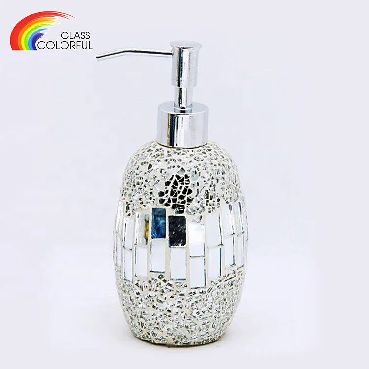 New designed glass soup lotion dispenser