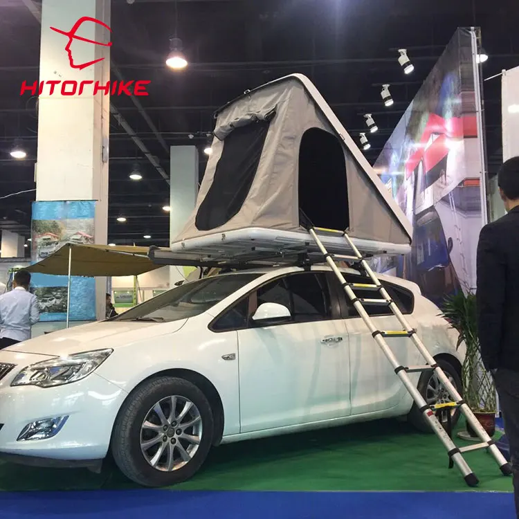 Hitorhike Кемпинг Автомобиль на крыше палатка с Чердачные Лестницы
