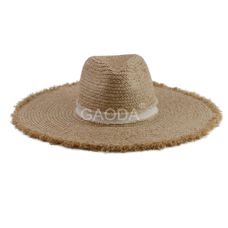 Wholesale cowboy hat straw hat for man