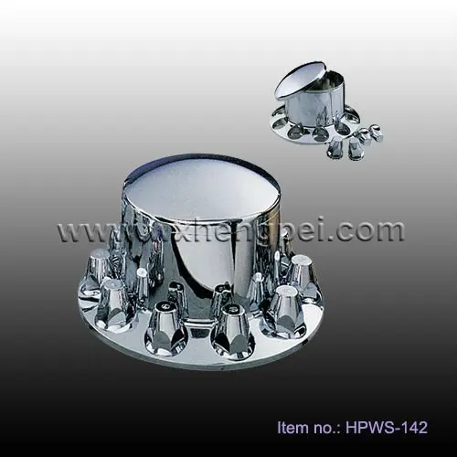 wheel hub / Chrome Plastic Semi Truck Rear Wheel Axle Hub Covers