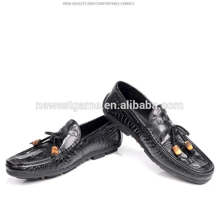 men fish grain shoes fashion tassels pointed shoes men leisure leather shoes Lazy British driving guangzhou