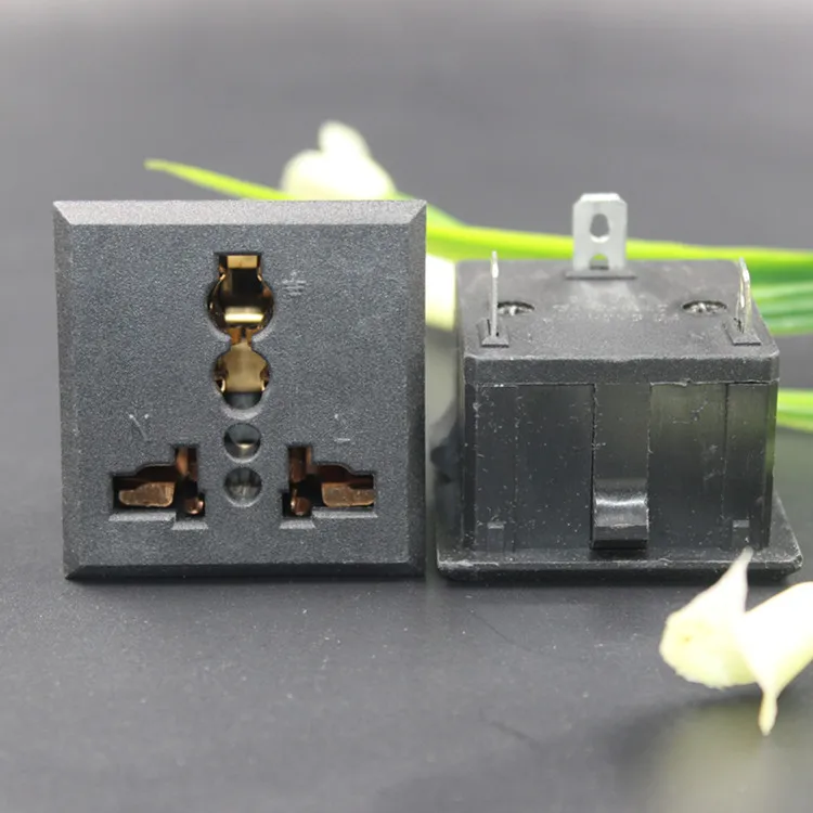 SS-801 universal Safety Shutter Multiple Socket Adaptor socket