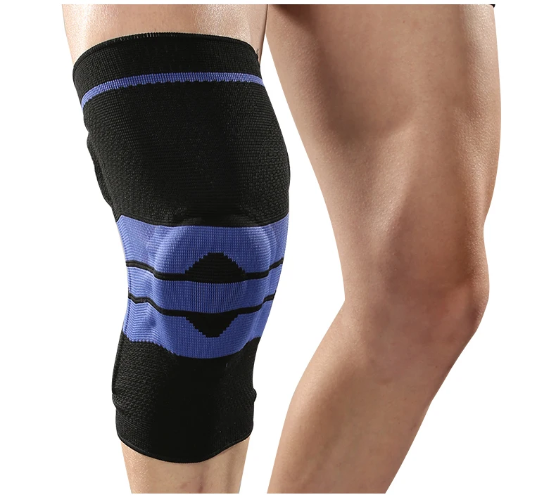 China Popular Neoprene tourmaline heated knee pads magnetic knee support / knee brace